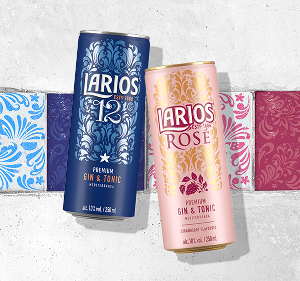 Larios gin tonic
