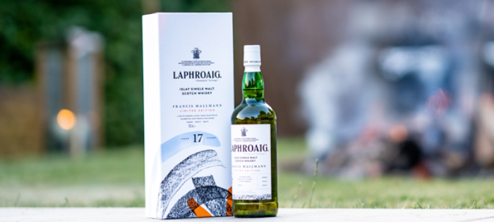 Laphroaig Limited Edition -Flasche und Verpackung