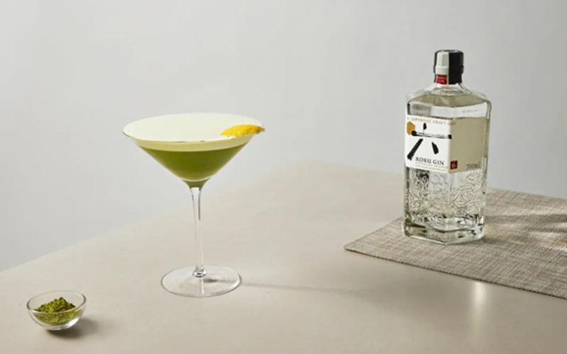Roku Gin Matcha Sour
