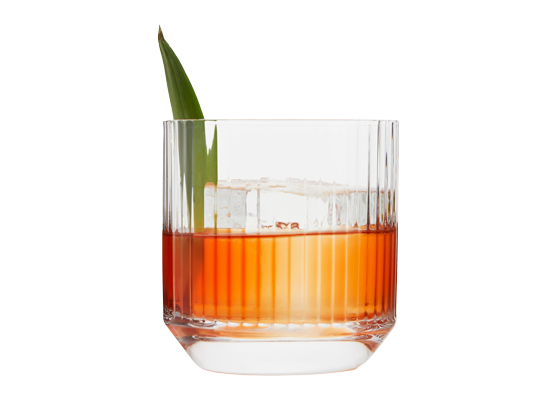 Brugal Neat Pina Colada im Glas