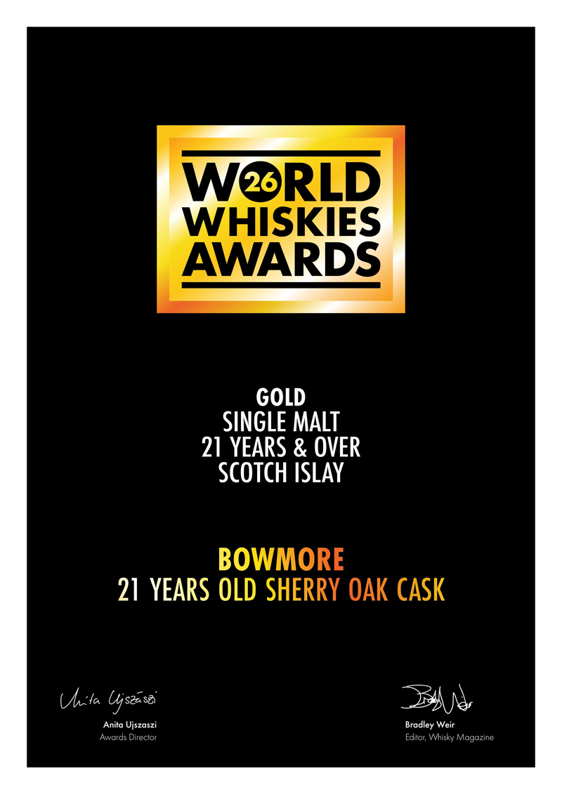 Bowmore Whisky Award