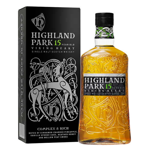 Highland Park Flasche und Verpackung