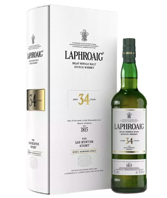 Laphroaig Ian Hunter Book 5 - Flasche und Verpackung