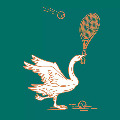 Sipsmith Wimbledon Illustration