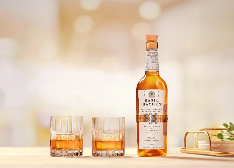 basil hayden debuts as official american whiskey of the michelin guide us