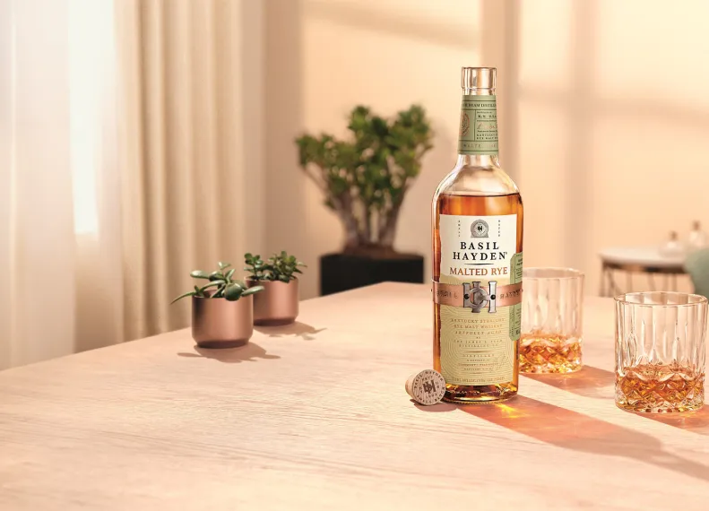 basil hayden explores the more refined side of rye with new permanent offering malted rye