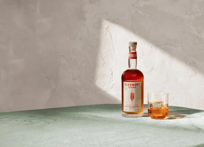 james b beam distilling co introduces clermont steep american single malt whiskey
