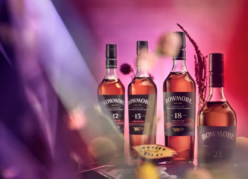 Bowmore Reveals Transformational Style and New Boutique Whisky Collections