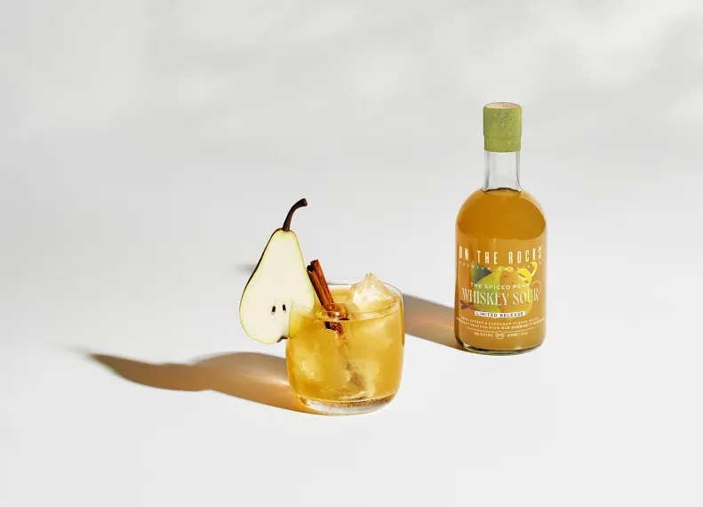 On The Rocks Premium Cocktails Releases New Limited-time Offering: Spiced Pear Whiskey Sour