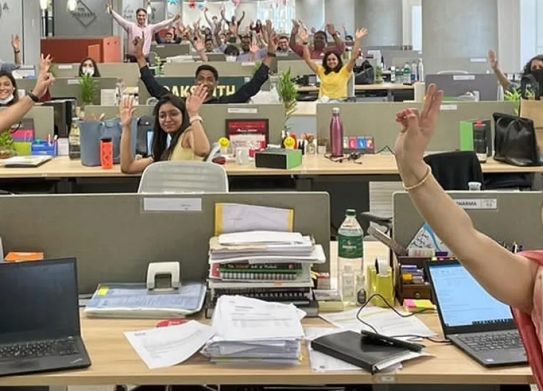 employees enjoy return to office