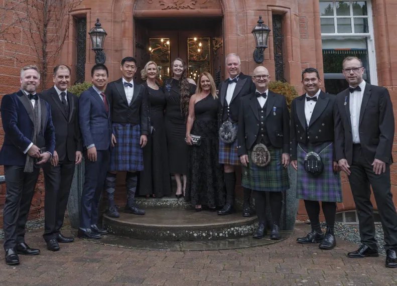 Greg Hughes inducted as Keeper of the Quaich at 70th Banquet Celebration