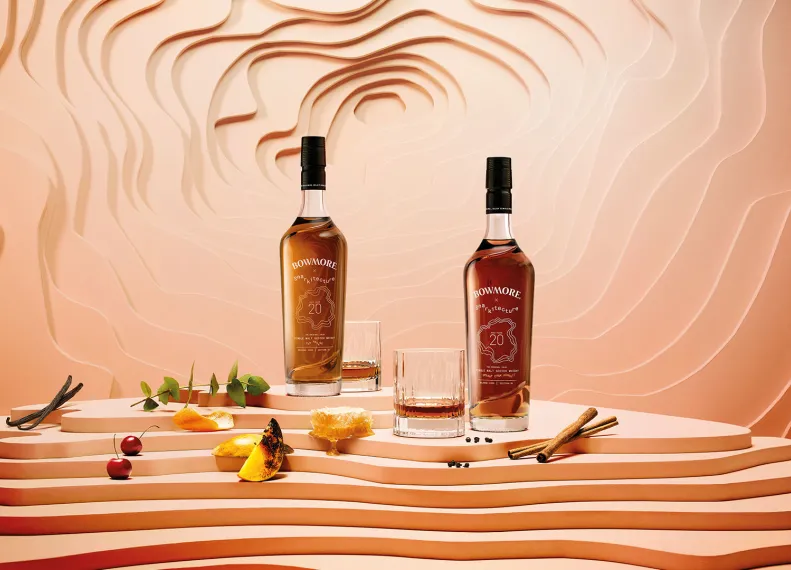 Bowmore Releases 20-Year-Old Captivo Single Malt Collection with Visionary Design Practice Snarkitecture