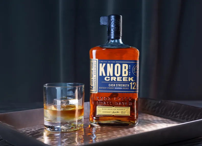 Knob Creek® Releases 12 Year Old Cask Strength, A Bold Expression of Time, Patience and Full Flavor