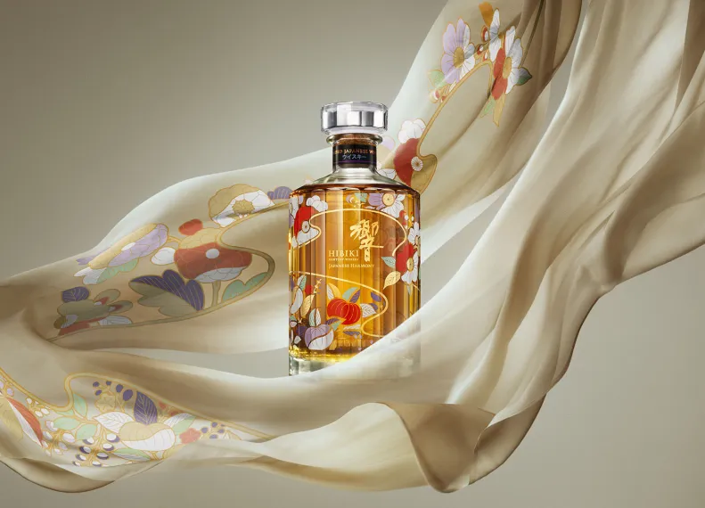 The House of Suntory Unveils Hibiki® Japanese Harmony Limited-Edition Designed in Collaboration with Legendary Kimono House Chiso