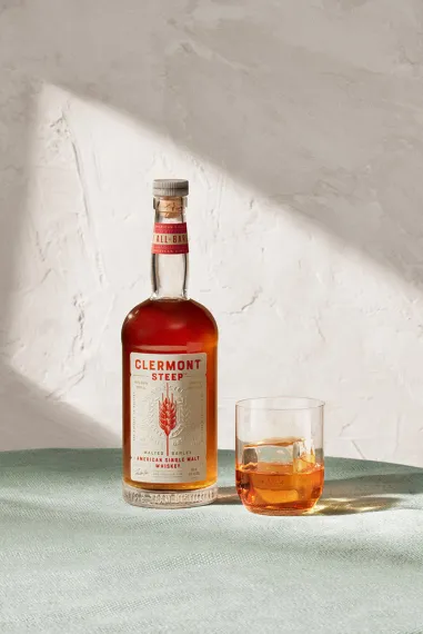 james b beam distilling co introduces clermont steep american single malt whiskey