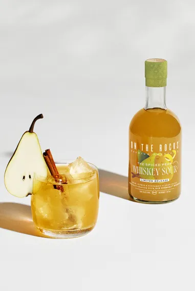 On The Rocks Premium Cocktails Releases New Limited-time Offering: Spiced Pear Whiskey Sour