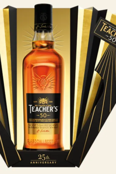 Teacher’s 50 announces Limited Edition Pack