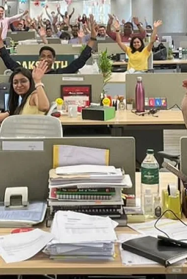 employees enjoy return to office