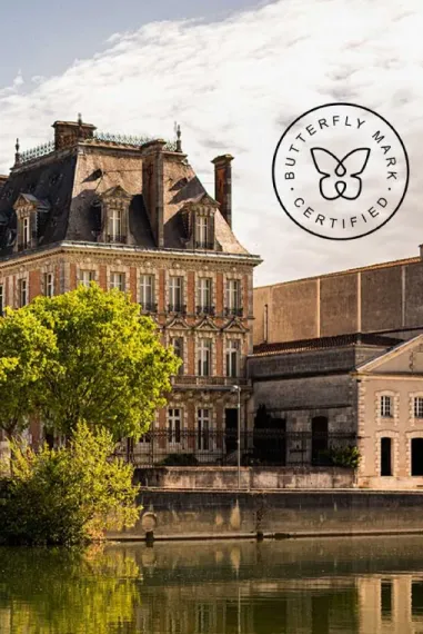 maison courvoisier becomes the first and only cognac house to achieve prestigious butterfly mark certification