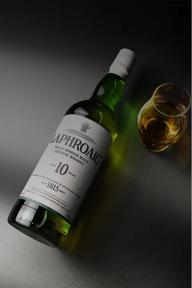 Bottle 10 Year Glass Laphroaig