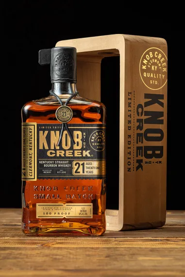The James B. Beam Distilling Co. Introduces Knob Creek® 21 Year Old, The Oldest Expression in Distillery History