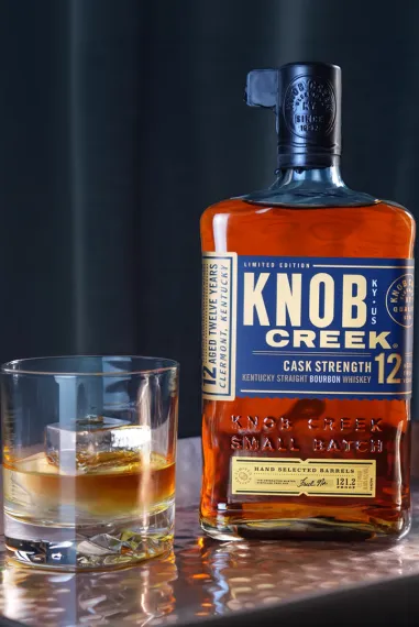 Knob Creek® Releases 12 Year Old Cask Strength, A Bold Expression of Time, Patience and Full Flavor
