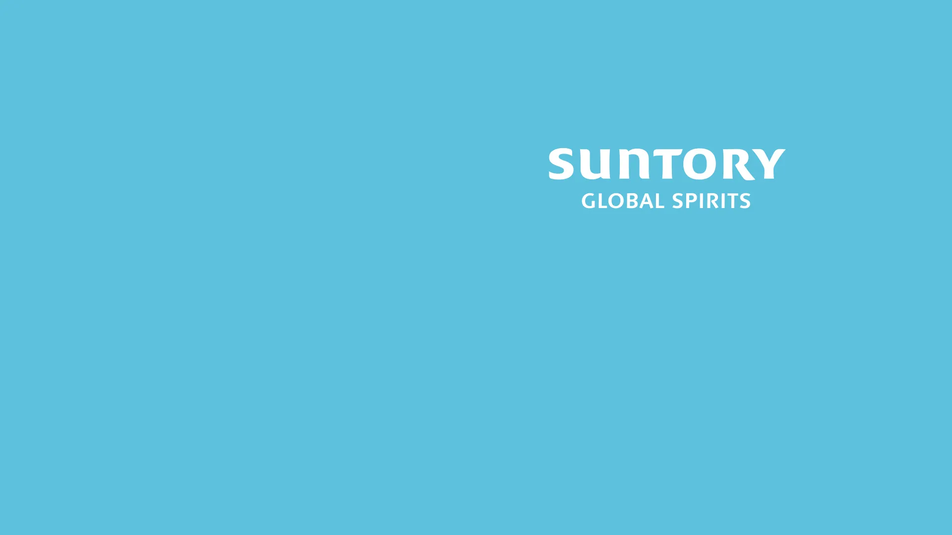 suntory global spirits press release