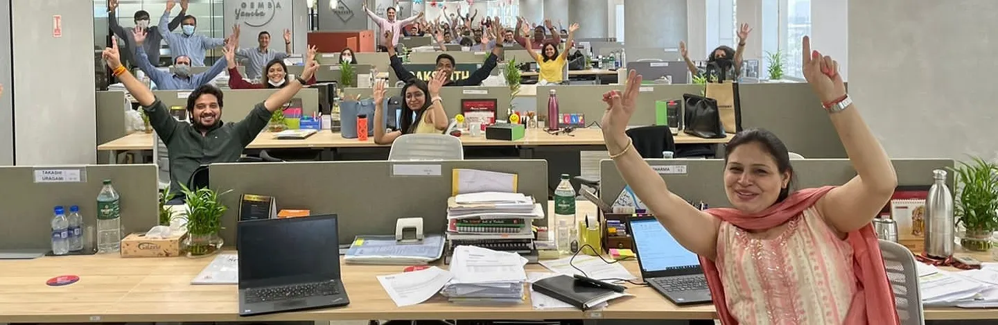 employees enjoy return to office