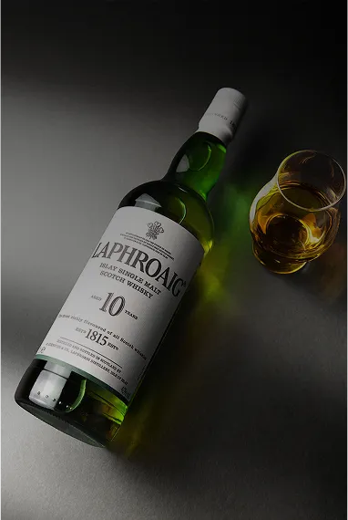 Bottle 10 Year Glass Laphroaig