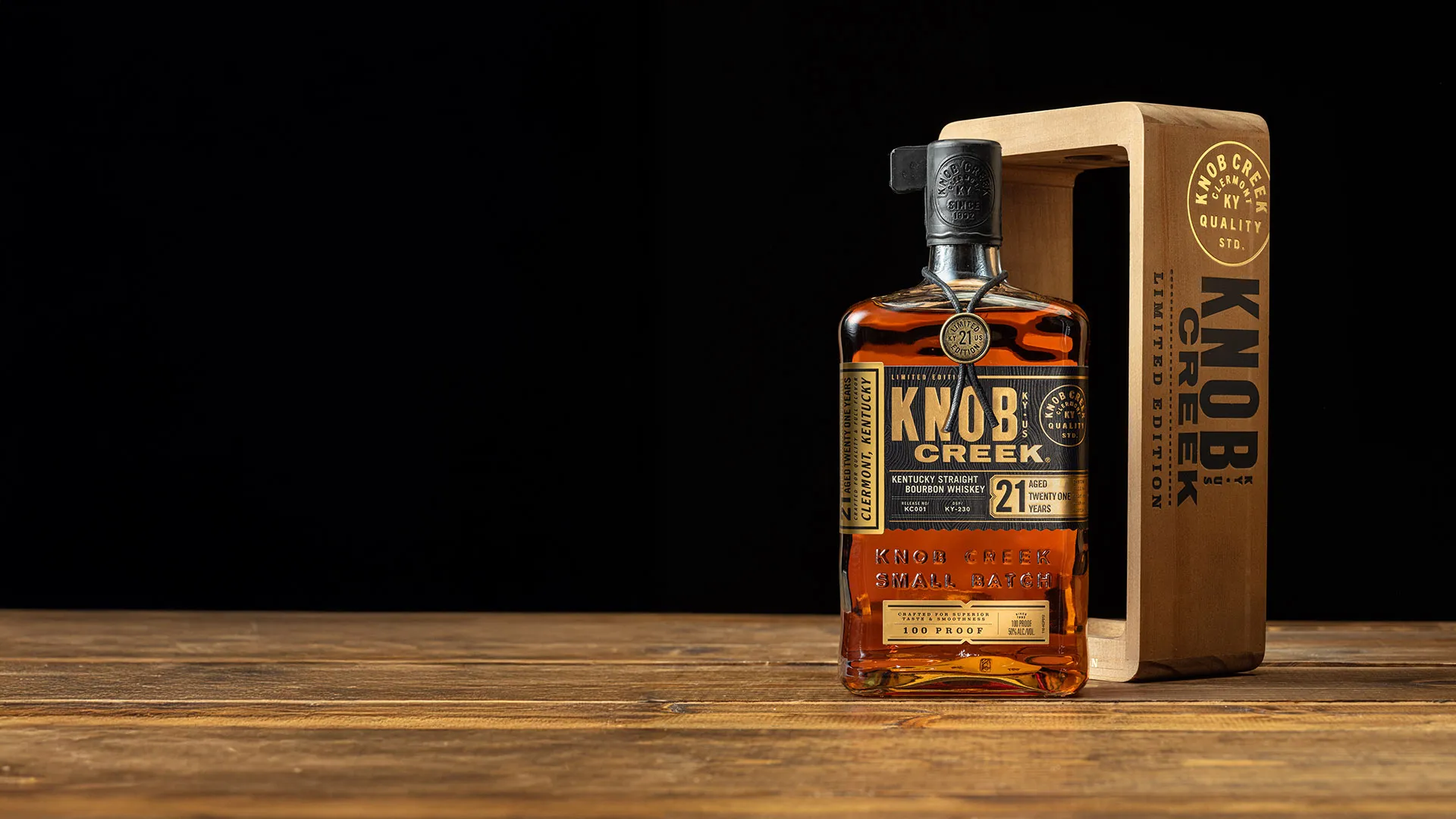 The James B. Beam Distilling Co. Introduces Knob Creek® 21 Year Old, The Oldest Expression in Distillery History