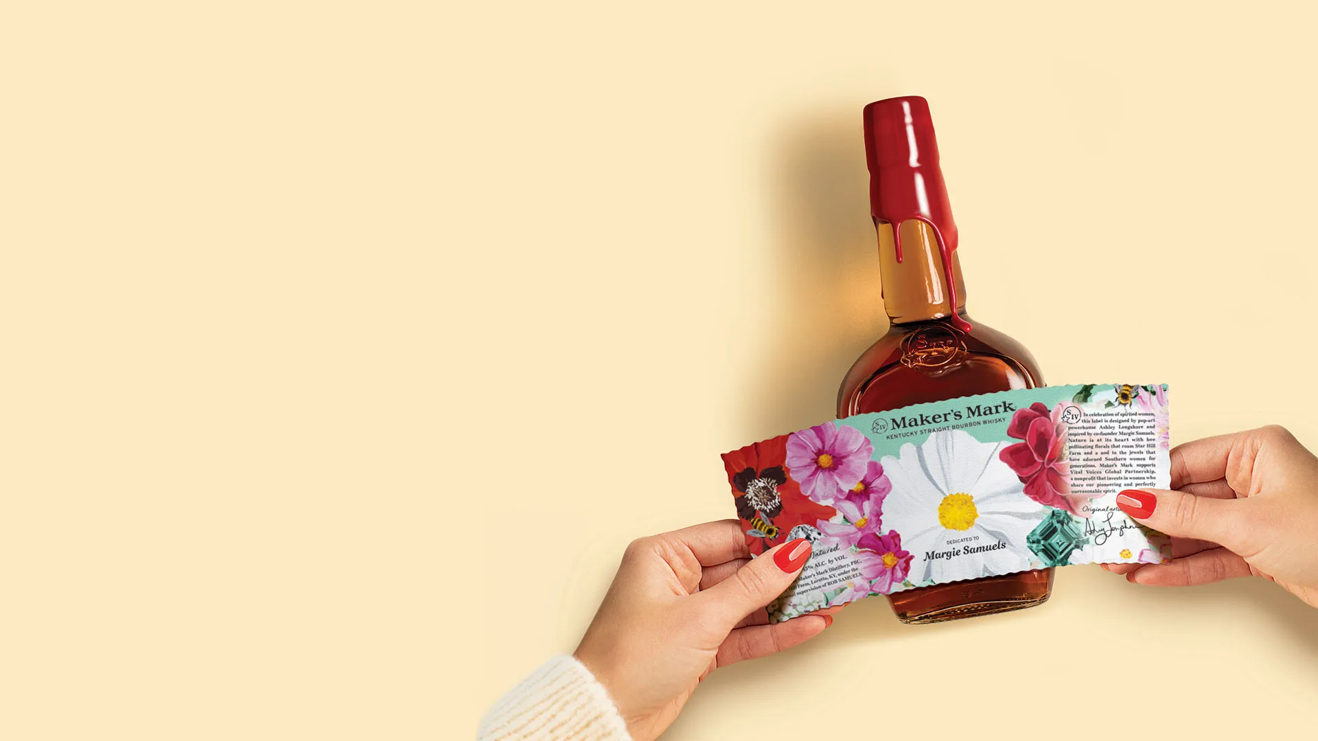 Maker’s Mark Taps Pop Art Powerhouse Ashley Longshore for Limited-Edition Label Celebrating Spirited Women