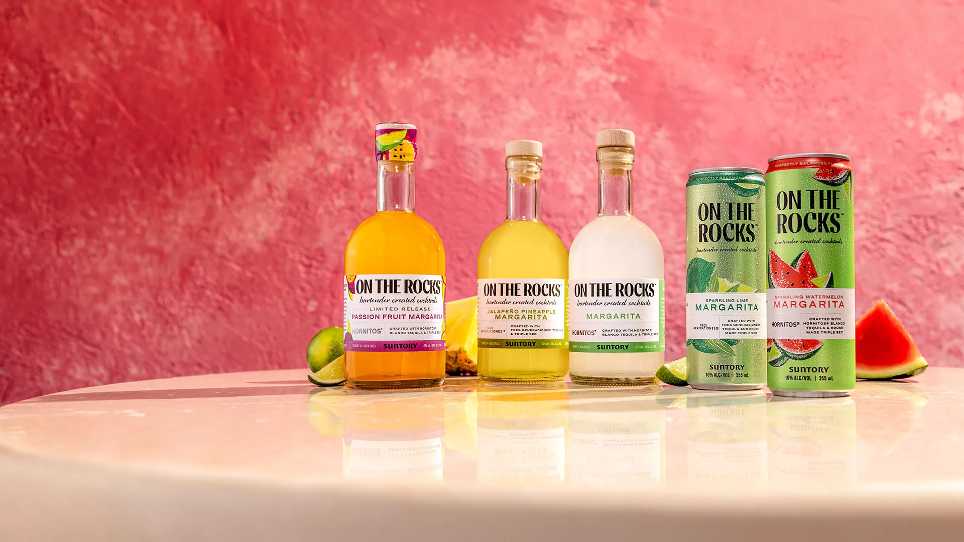 On The Rocks™ Launches Two New Ready-To-Drink Expressions: Passion Fruit Margarita And Sparkling Watermelon Margarita